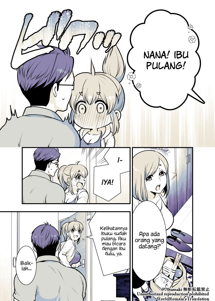 Osananajimi ga Hisabisa ni Saikai shitara Otagai Kyonyuu ni Natteta Chapter 5 - halaman 7