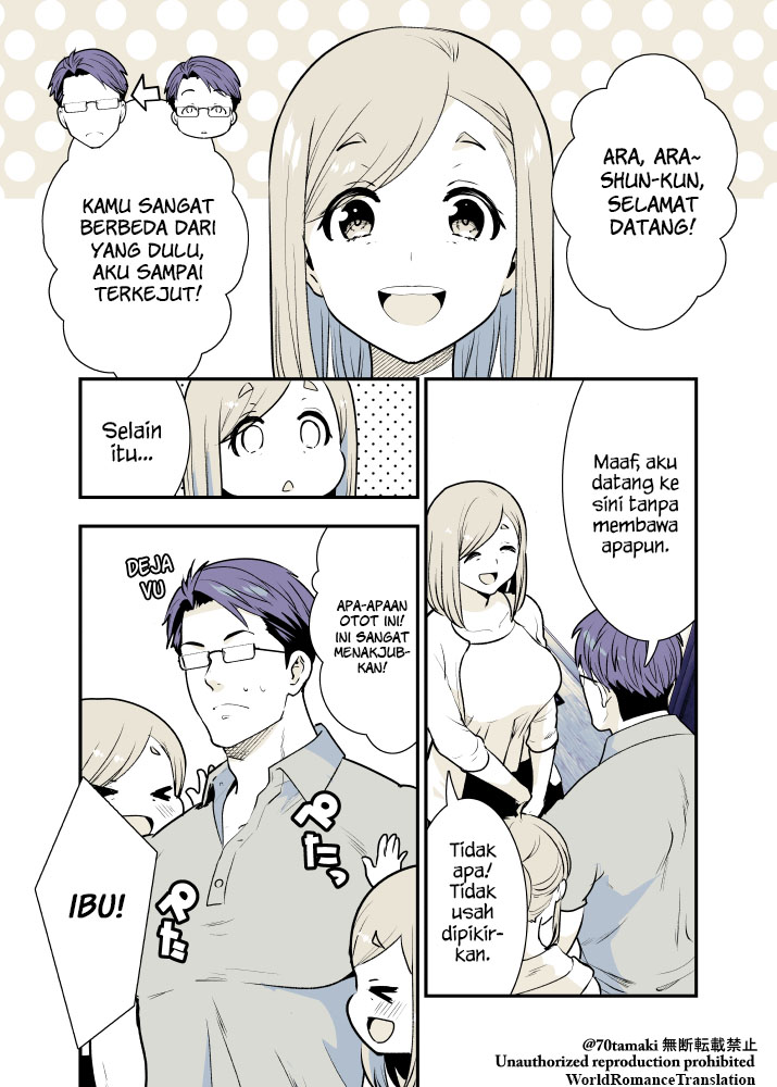 Osananajimi ga Hisabisa ni Saikai shitara Otagai Kyonyuu ni Natteta Chapter 6 - halaman 2