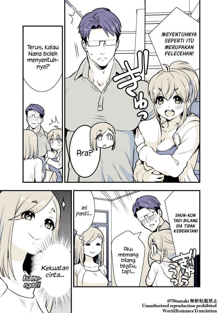 Osananajimi ga Hisabisa ni Saikai shitara Otagai Kyonyuu ni Natteta Chapter 6 - halaman 3