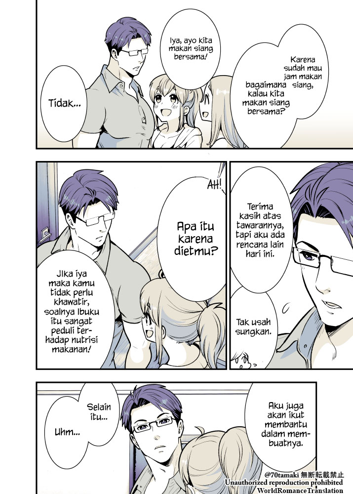 Osananajimi ga Hisabisa ni Saikai shitara Otagai Kyonyuu ni Natteta Chapter 6 - halaman 4