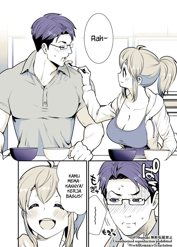 Osananajimi ga Hisabisa ni Saikai shitara Otagai Kyonyuu ni Natteta Chapter 7 - halaman 6