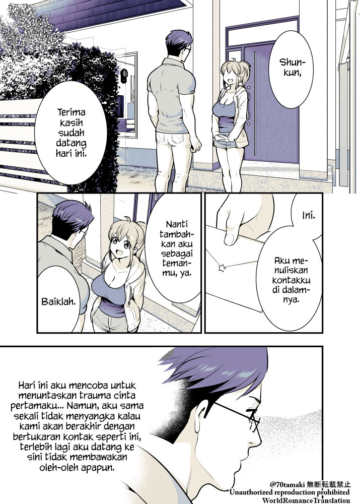 Osananajimi ga Hisabisa ni Saikai shitara Otagai Kyonyuu ni Natteta Chapter 8 - halaman 2