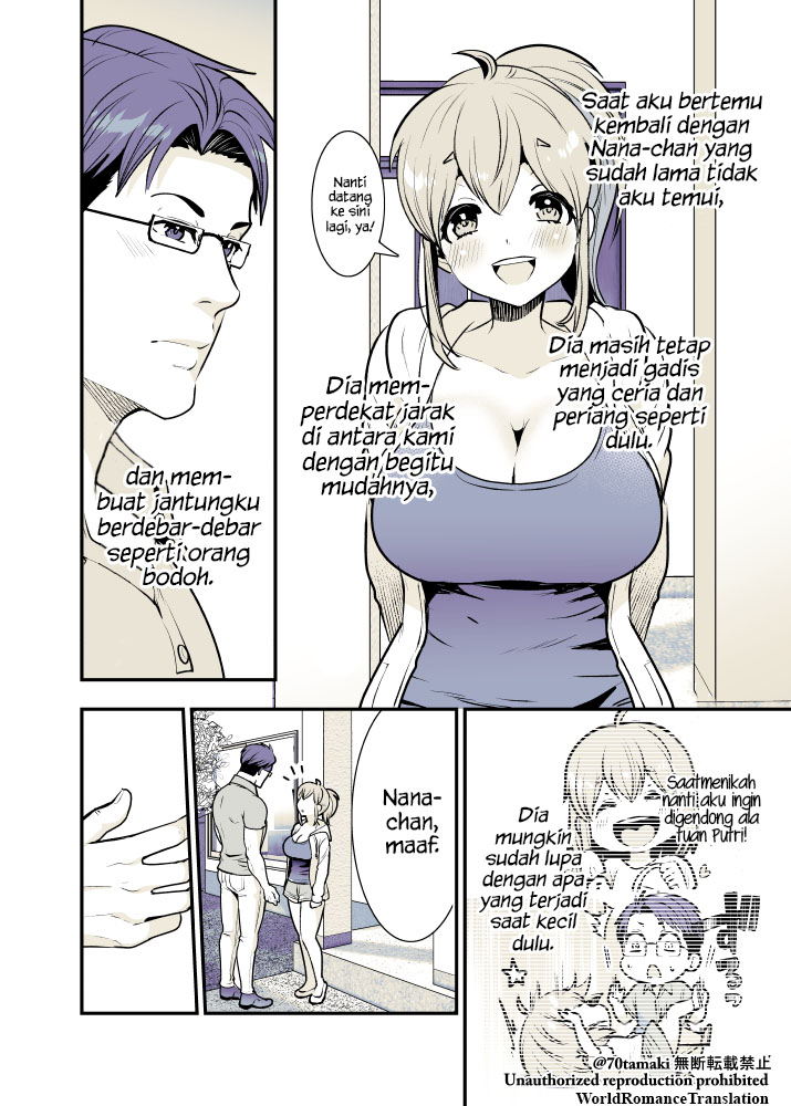 Osananajimi ga Hisabisa ni Saikai shitara Otagai Kyonyuu ni Natteta Chapter 8 - halaman 3