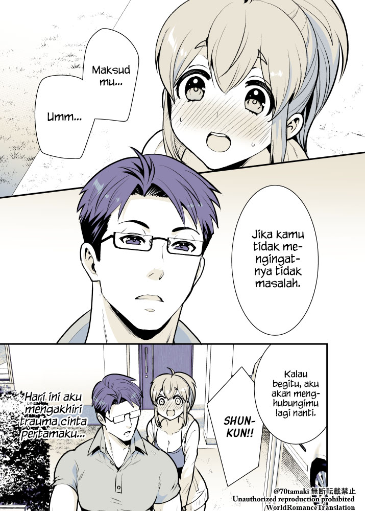 Osananajimi ga Hisabisa ni Saikai shitara Otagai Kyonyuu ni Natteta Chapter 8 - halaman 6