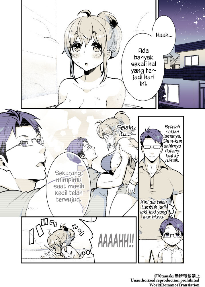 Osananajimi ga Hisabisa ni Saikai shitara Otagai Kyonyuu ni Natteta Chapter 9 - halaman 2