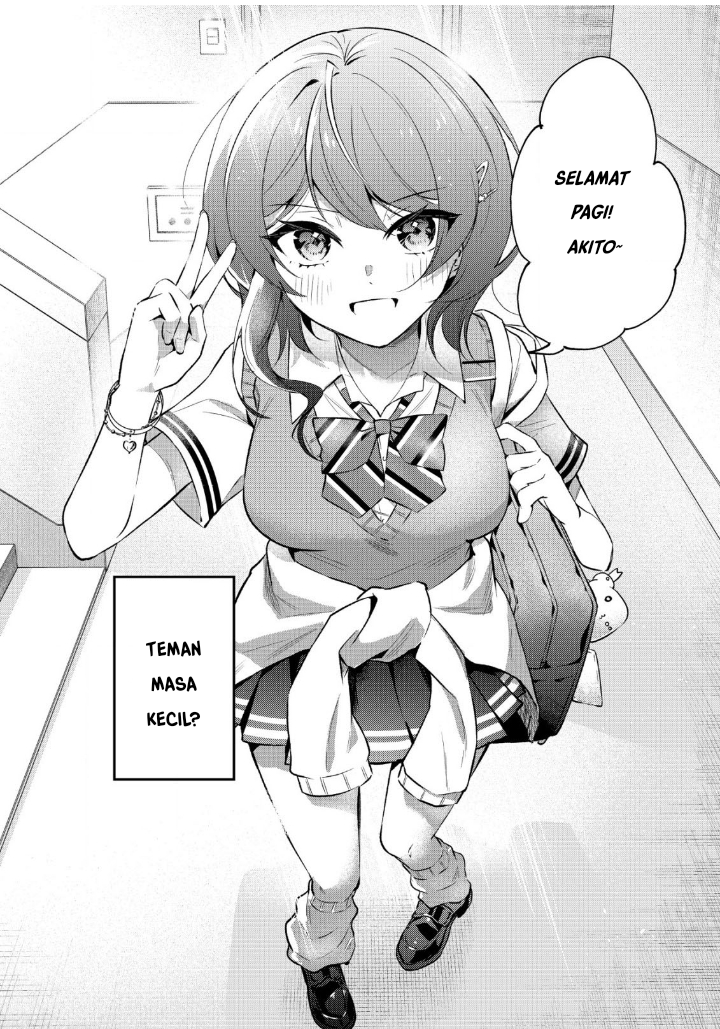 "Osananajimi ga Hoshii" to Tsubuyaitara Yoku Issho ni Asobu Onna Tomodachi no Yousu ga Hen ni Nattan da ga Chapter 4 - halaman 2