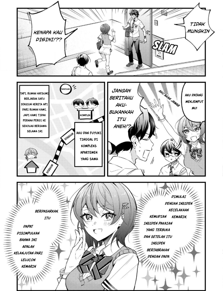 "Osananajimi ga Hoshii" to Tsubuyaitara Yoku Issho ni Asobu Onna Tomodachi no Yousu ga Hen ni Nattan da ga Chapter 4 - halaman 3