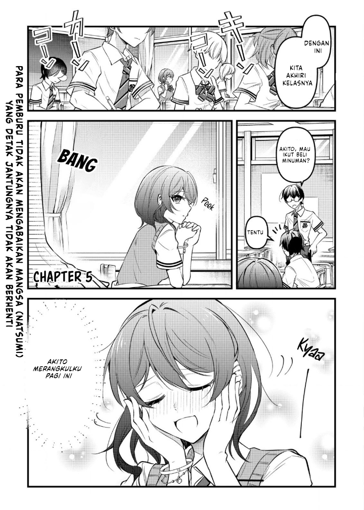 "Osananajimi ga Hoshii" to Tsubuyaitara Yoku Issho ni Asobu Onna Tomodachi no Yousu ga Hen ni Nattan da ga Chapter 5 - halaman 1