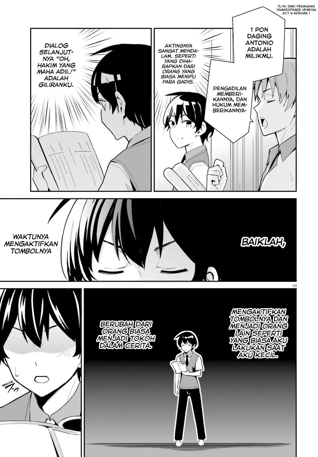 Osananajimi ga Zettai ni Makenai Love Comedy Chapter 6 - halaman 9