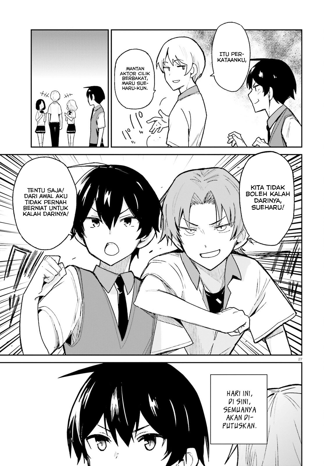 Osananajimi ga Zettai ni Makenai Love Comedy Chapter 8 - halaman 28
