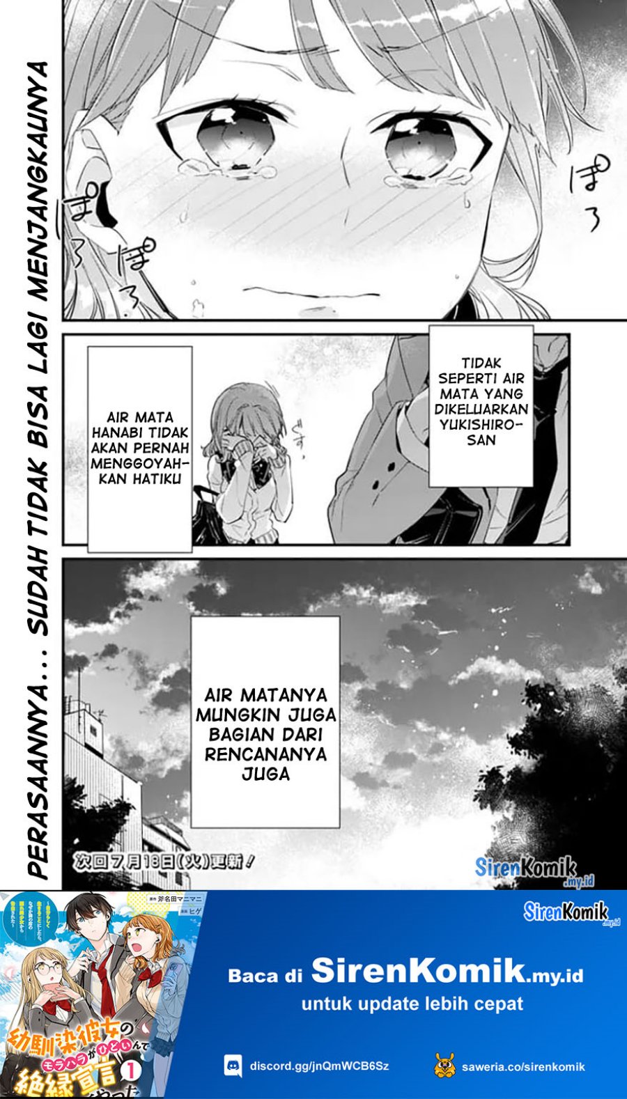 Osananajimi Kanojo no Morahara ga Hidoin de Zetsuen Sengen shite Yatta Chapter 14 - halaman 18