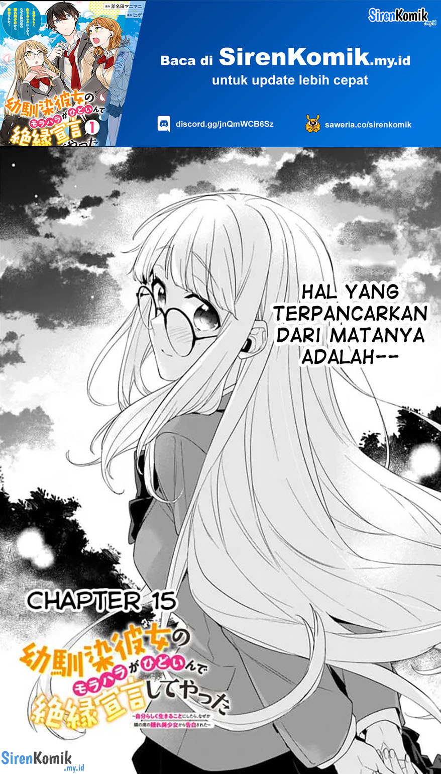 Osananajimi Kanojo no Morahara ga Hidoin de Zetsuen Sengen shite Yatta Chapter 15 - halaman 2