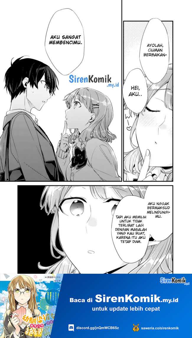 Osananajimi Kanojo no Morahara ga Hidoin de Zetsuen Sengen shite Yatta Chapter 21.1 - halaman 6