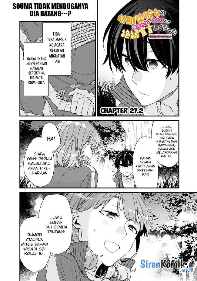 Osananajimi Kanojo no Morahara ga Hidoin de Zetsuen Sengen shite Yatta Chapter 27.2 - halaman 2