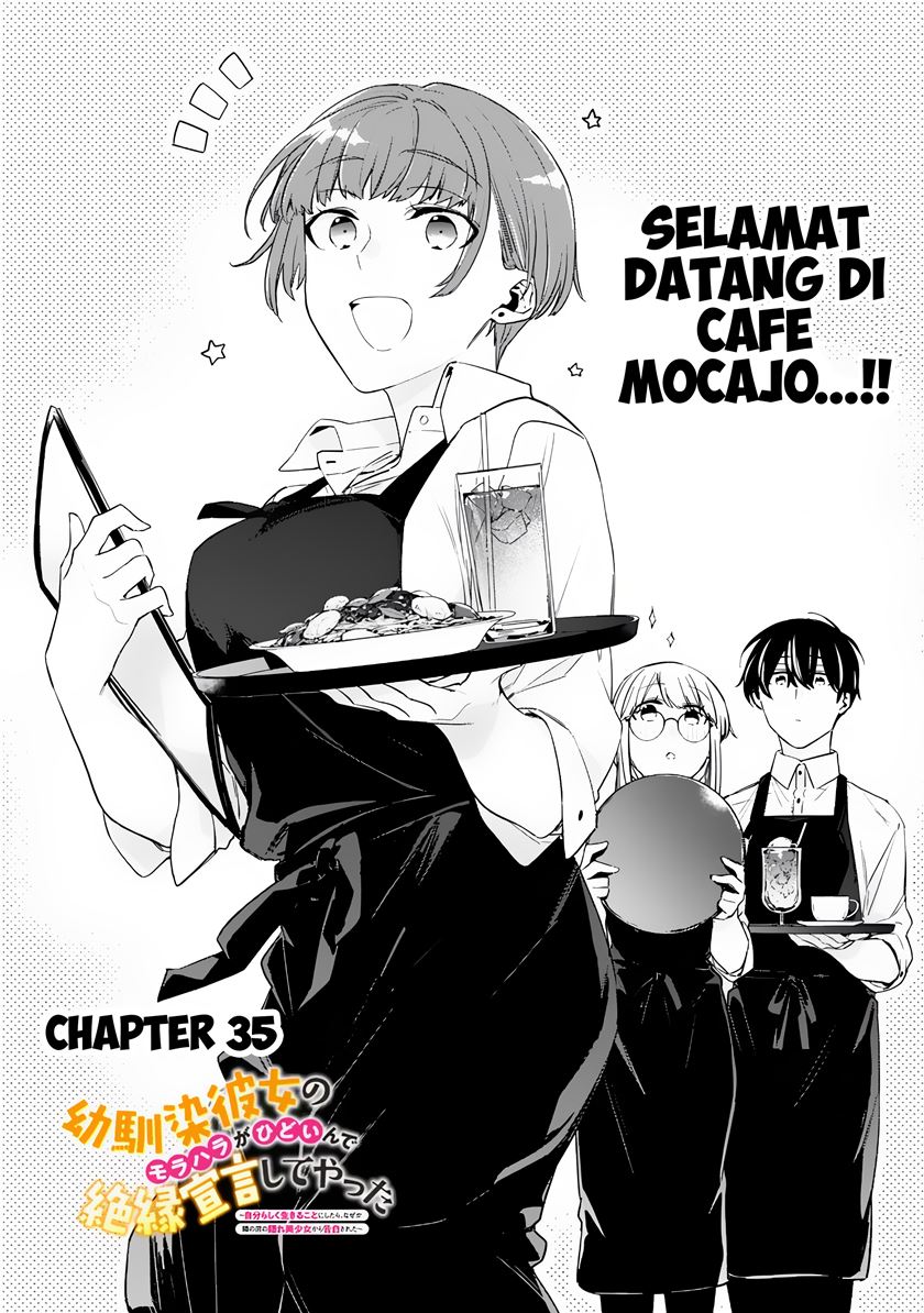Osananajimi Kanojo no Morahara ga Hidoin de Zetsuen Sengen shite Yatta Chapter 35 - halaman 2