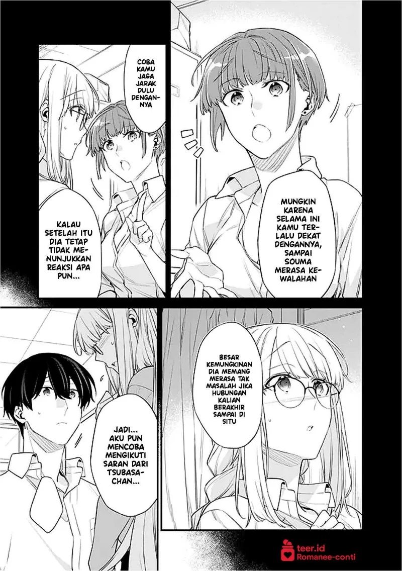 Osananajimi Kanojo no Morahara ga Hidoin de Zetsuen Sengen shite Yatta Chapter 42.1 - halaman 2