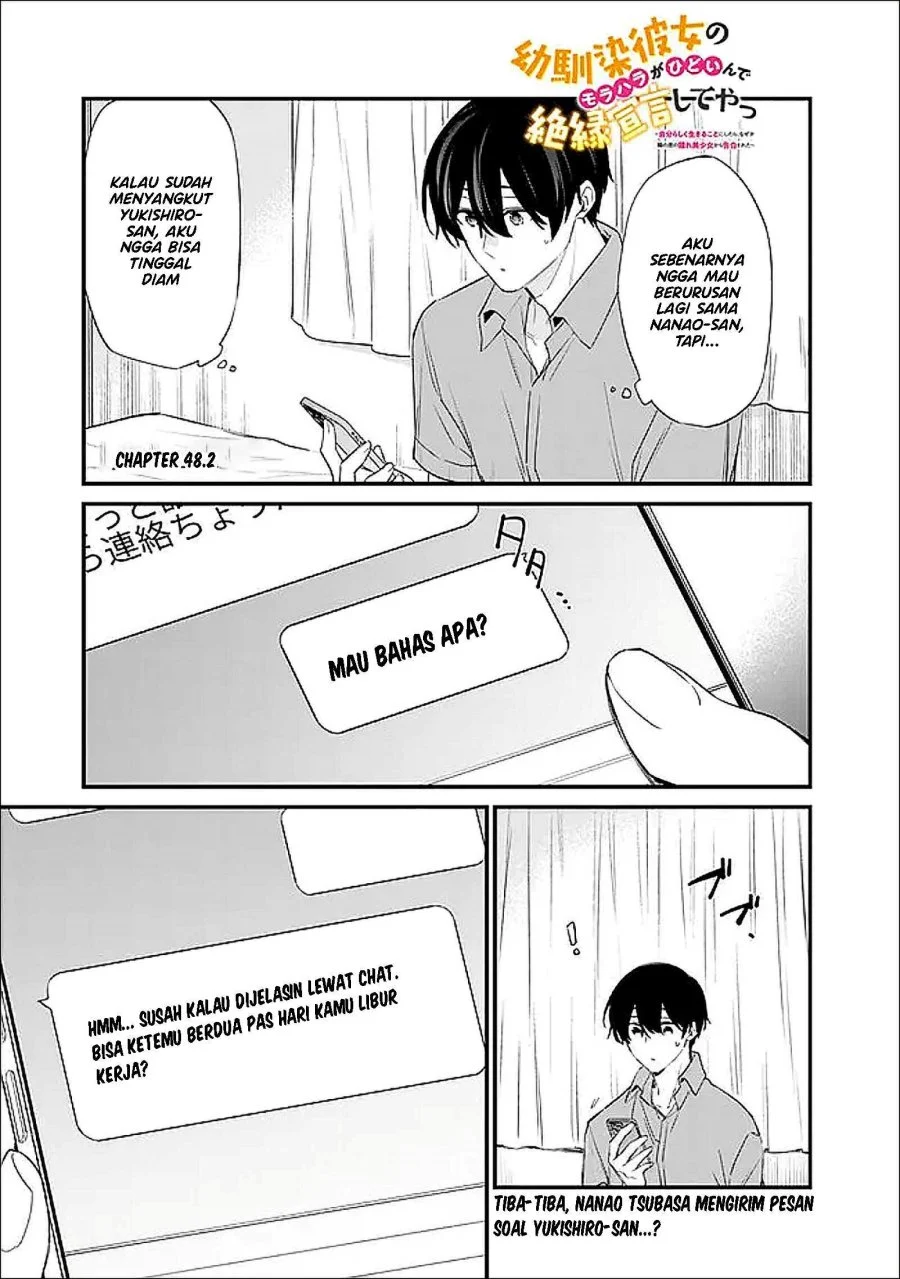 Osananajimi Kanojo no Morahara ga Hidoin de Zetsuen Sengen shite Yatta Chapter 48.2 - halaman 2