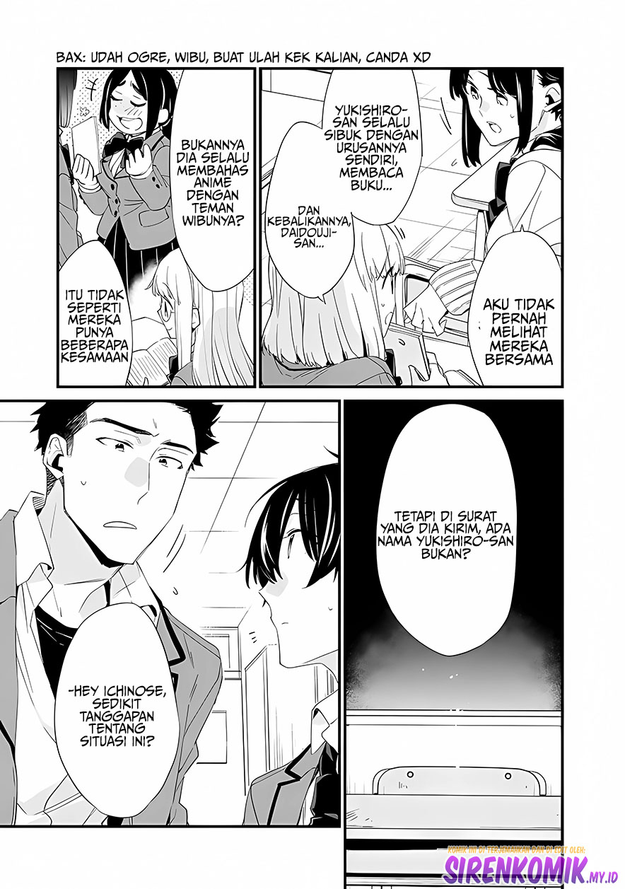 Osananajimi Kanojo no Morahara ga Hidoin de Zetsuen Sengen shite Yatta: Jibunrashiku Ikiru Koto ni Shitara, Nazeka Tonari no Seki no Kakure Bishoujo kara Kokuhaku sareta Chapter 12 - halaman 4