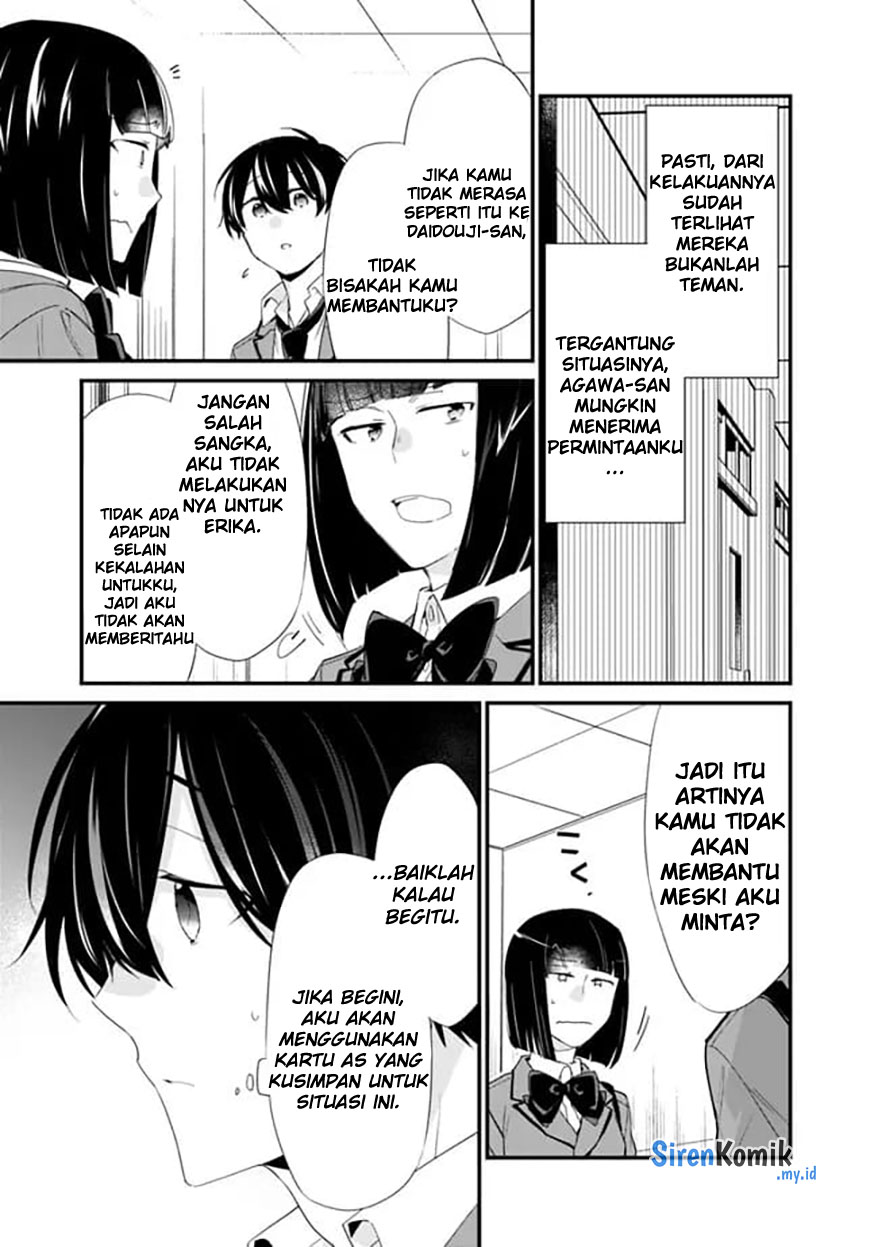 Osananajimi Kanojo no Morahara ga Hidoin de Zetsuen Sengen shite Yatta: Jibunrashiku Ikiru Koto ni Shitara, Nazeka Tonari no Seki no Kakure Bishoujo kara Kokuhaku sareta Chapter 15 - halaman 14