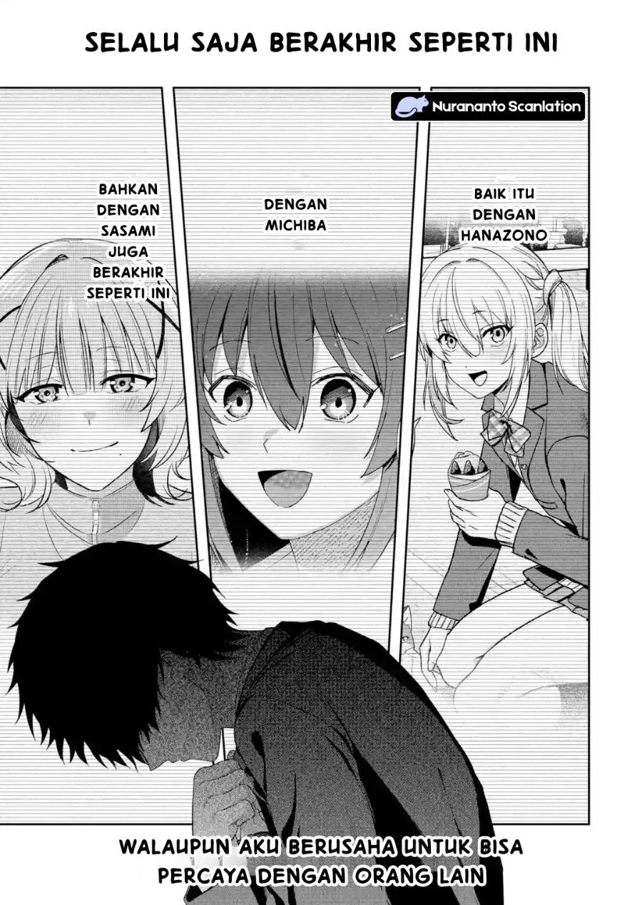 Osananajimi ni Kage de Tsugou no Yoi Otoko Yobawari Sareta Ore wa, Koui o Reset Shite Futsuu ni Seishun o Okuritai Chapter 3.4 - halaman 1