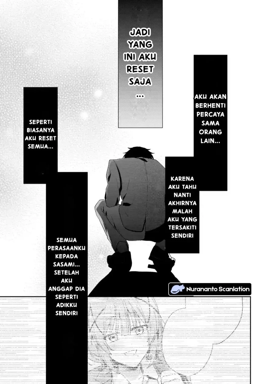 Osananajimi ni Kage de Tsugou no Yoi Otoko Yobawari Sareta Ore wa, Koui o Reset Shite Futsuu ni Seishun o Okuritai Chapter 3.4 - halaman 3