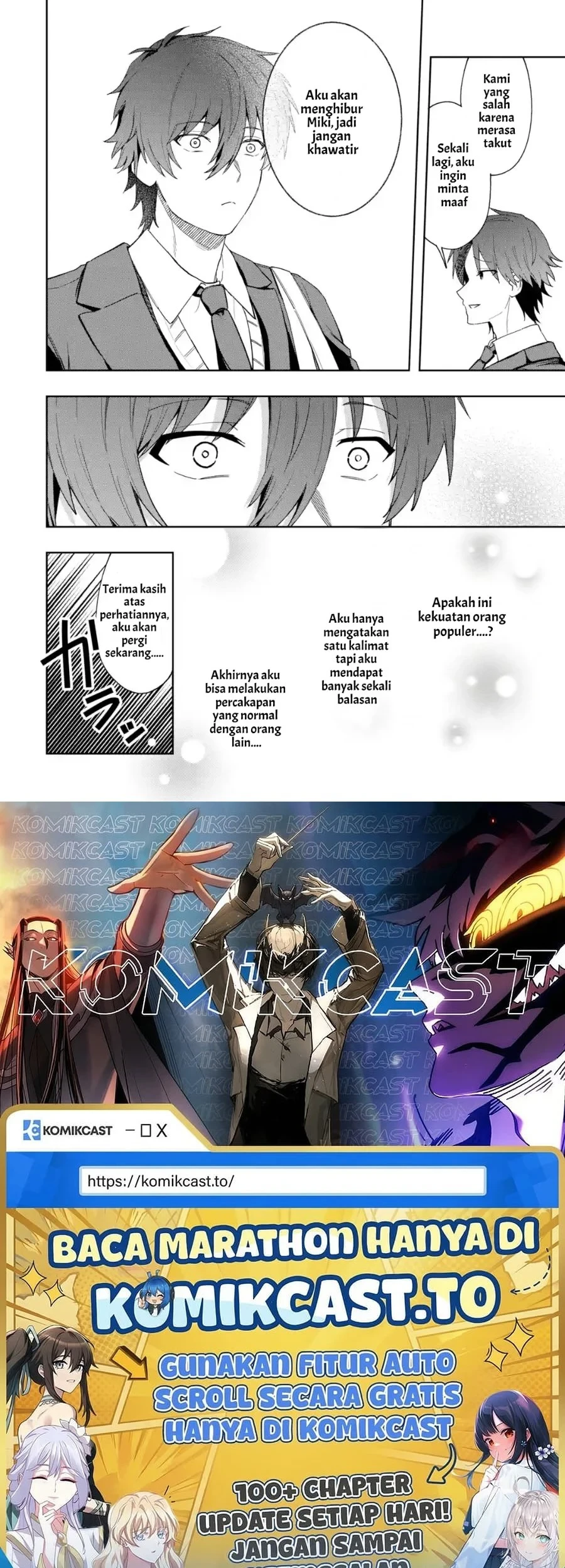 Osananajimi ni Kage de Tsugou no Yoi Otoko Yobawari Sareta Ore wa, Koui o Reset Shite Futsuu ni Seishun o Okuritai Chapter 6.1 - halaman 6