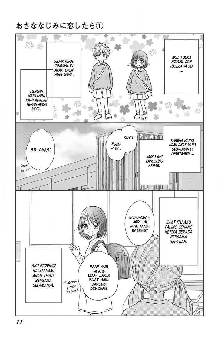 Osananajimi ni Koishitara Chapter 1 - halaman 10
