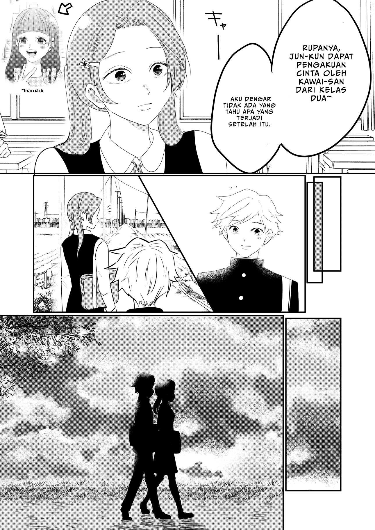 Osananajimi ni Kokuhaku Shitai Shougakusei ga 1-wa-goto ni Utsukushiku Seichou Shiteiku Hanashi. Chapter 10 - halaman 1