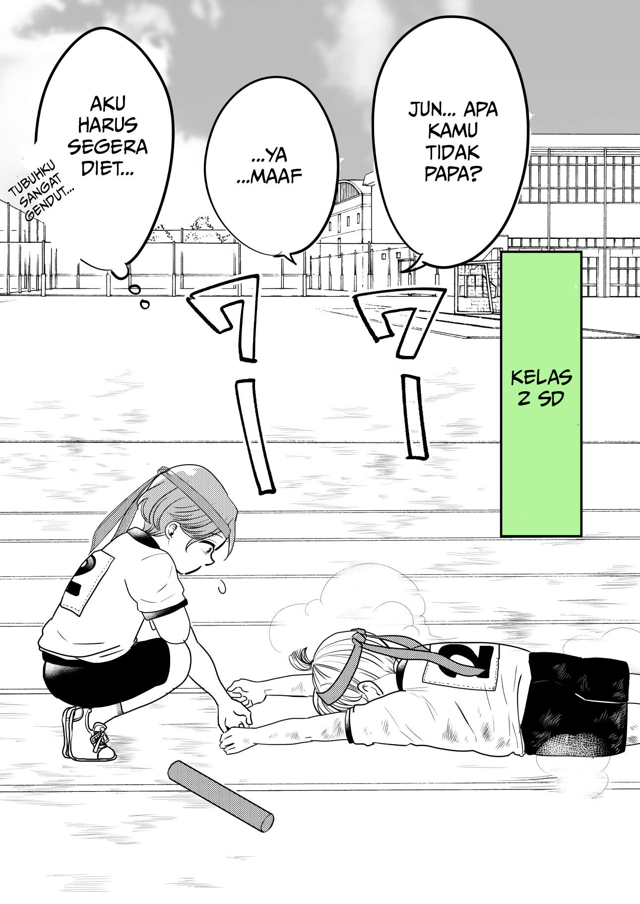 Osananajimi ni Kokuhaku Shitai Shougakusei ga 1-wa-goto ni Utsukushiku Seichou Shiteiku Hanashi. Chapter 2 - halaman 1