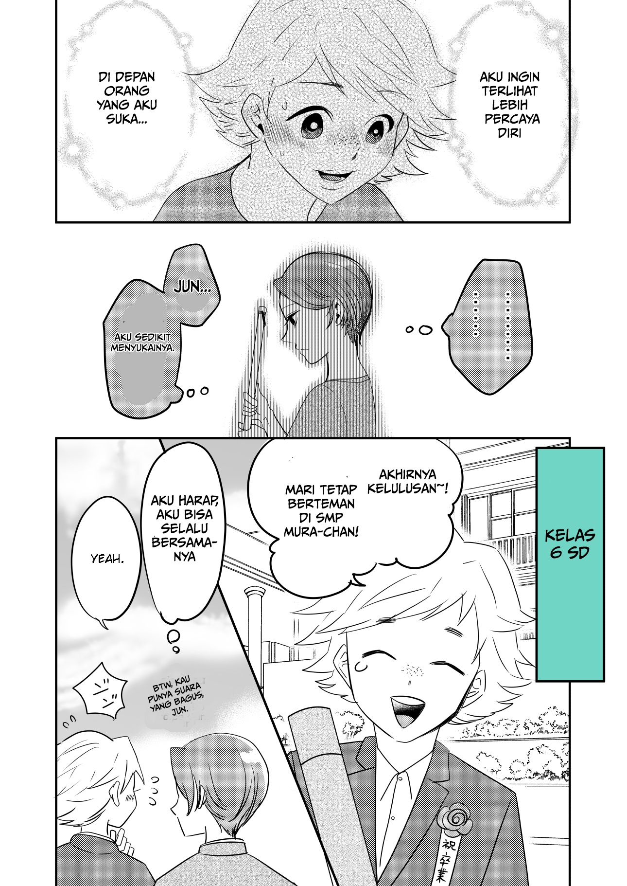 Osananajimi ni Kokuhaku Shitai Shougakusei ga 1-wa-goto ni Utsukushiku Seichou Shiteiku Hanashi. Chapter 6 - halaman 4