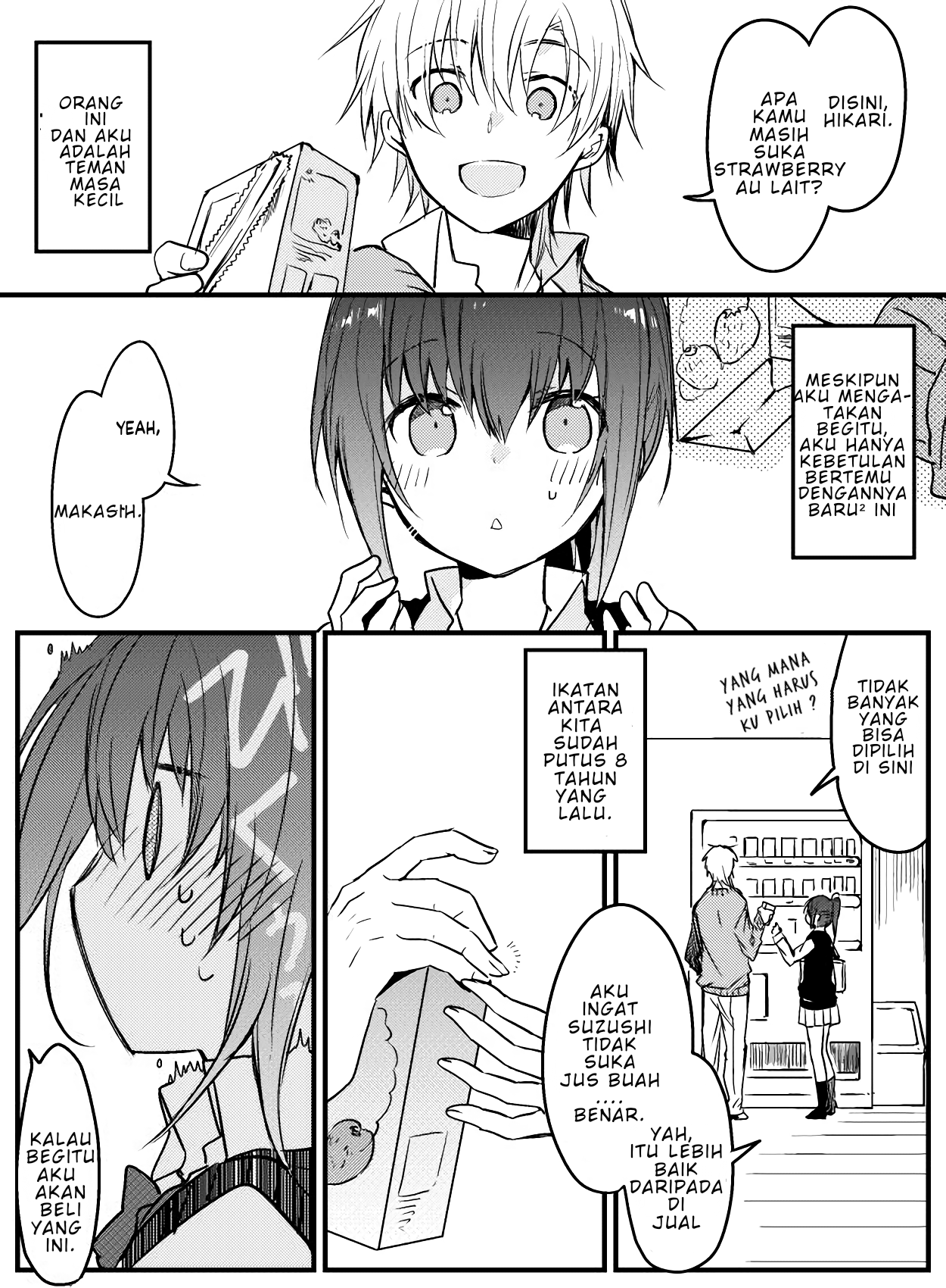 Osananajimi ni Modoritai Bokura Chapter 1 - halaman 2
