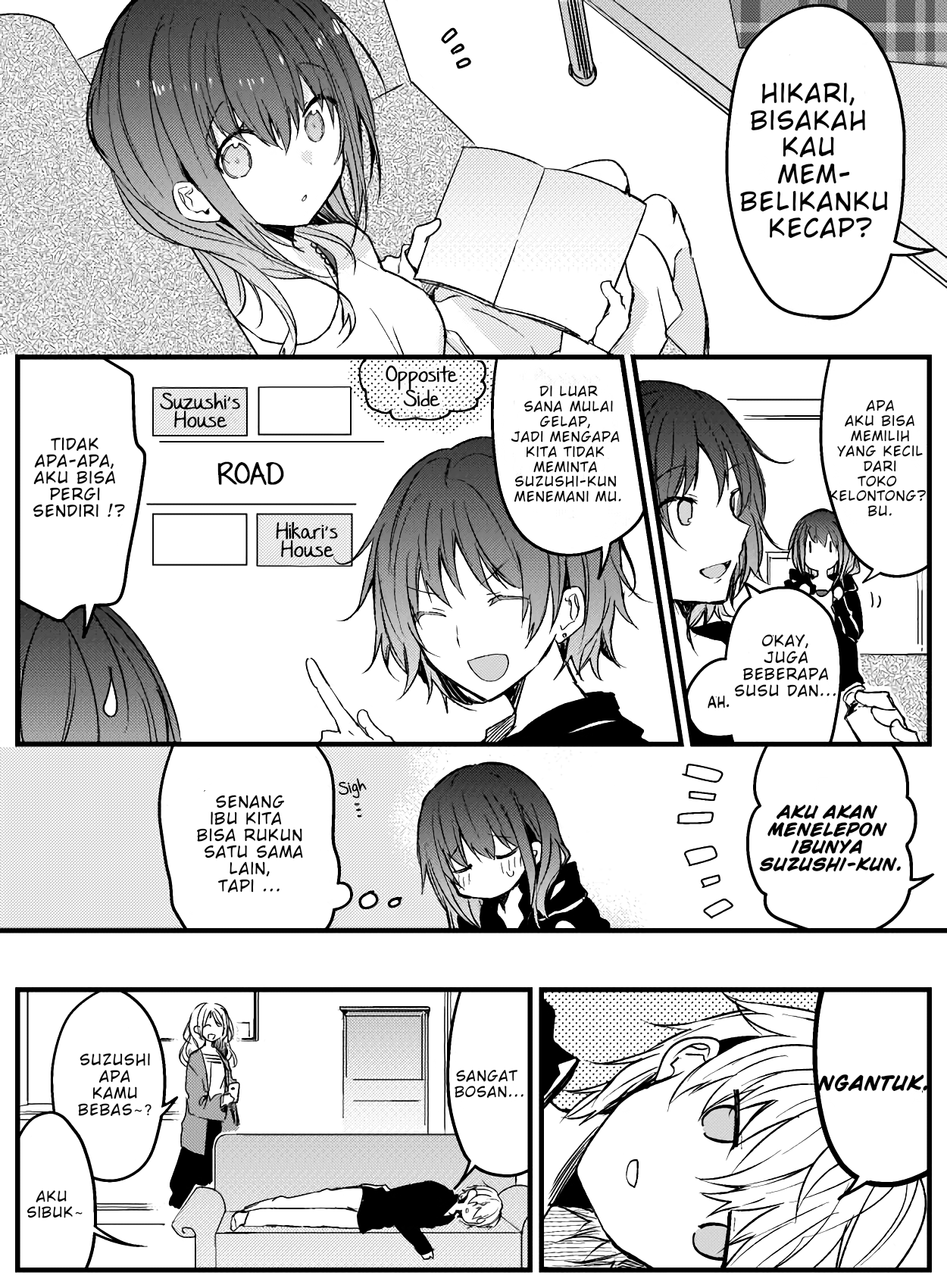 Osananajimi ni Modoritai Bokura Chapter 4 - halaman 1
