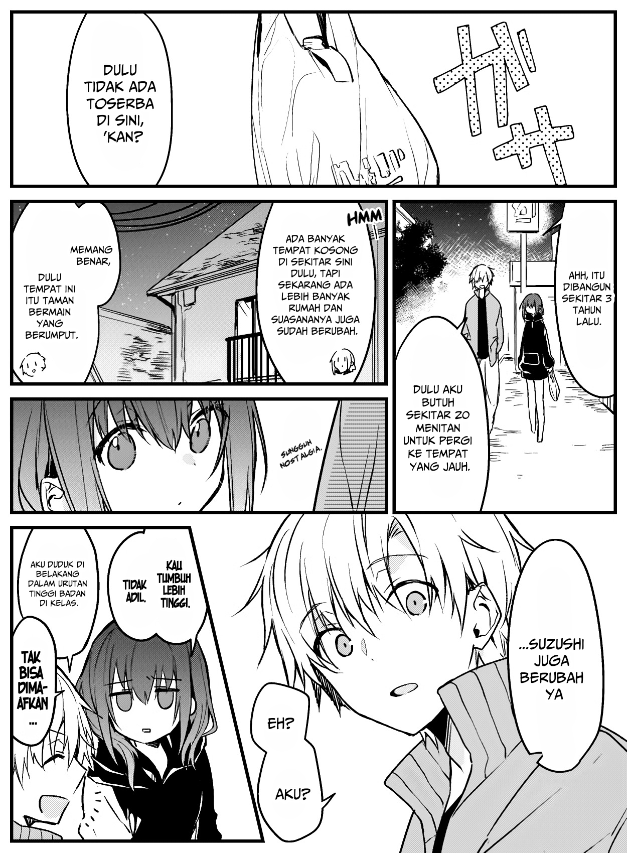 Osananajimi ni Modoritai Bokura Chapter 5 - halaman 1