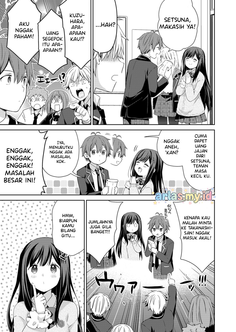 Osananajimi-tachi ga Ninki Idol ni Natta: Amaama na Kanojo-tachi wa Ore ni Mitsuide Kureteiru Chapter 1 - halaman 13