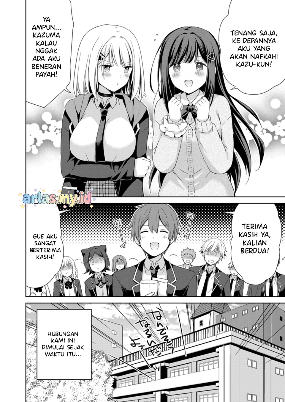 Osananajimi-tachi ga Ninki Idol ni Natta: Amaama na Kanojo-tachi wa Ore ni Mitsuide Kureteiru Chapter 1 - halaman 18