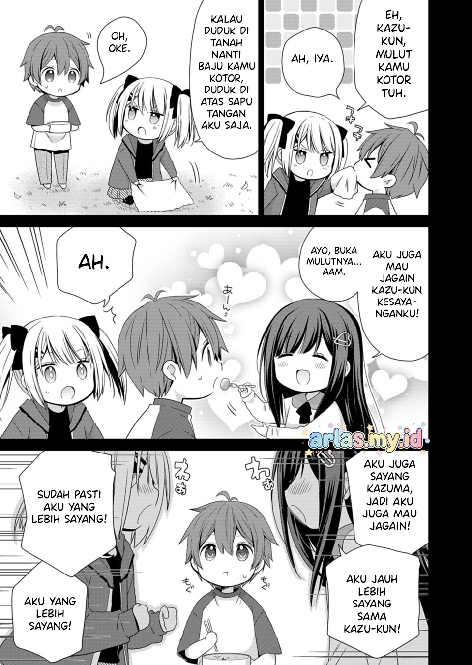 Osananajimi-tachi ga Ninki Idol ni Natta: Amaama na Kanojo-tachi wa Ore ni Mitsuide Kureteiru Chapter 1 - halaman 21