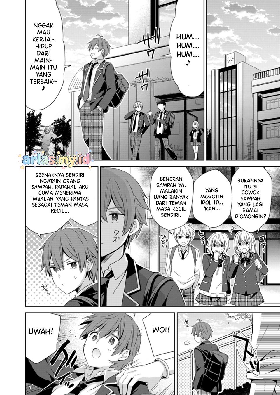 Osananajimi-tachi ga Ninki Idol ni Natta: Amaama na Kanojo-tachi wa Ore ni Mitsuide Kureteiru Chapter 1 - halaman 24