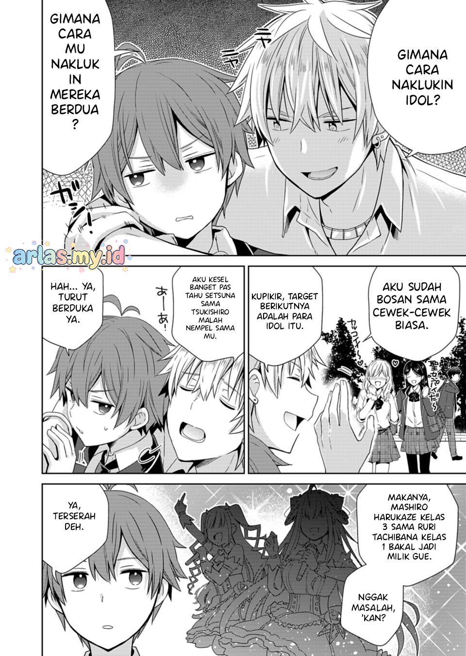 Osananajimi-tachi ga Ninki Idol ni Natta: Amaama na Kanojo-tachi wa Ore ni Mitsuide Kureteiru Chapter 1 - halaman 26