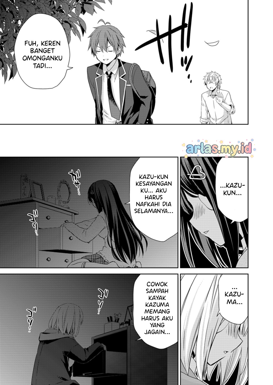Osananajimi-tachi ga Ninki Idol ni Natta: Amaama na Kanojo-tachi wa Ore ni Mitsuide Kureteiru Chapter 1 - halaman 32