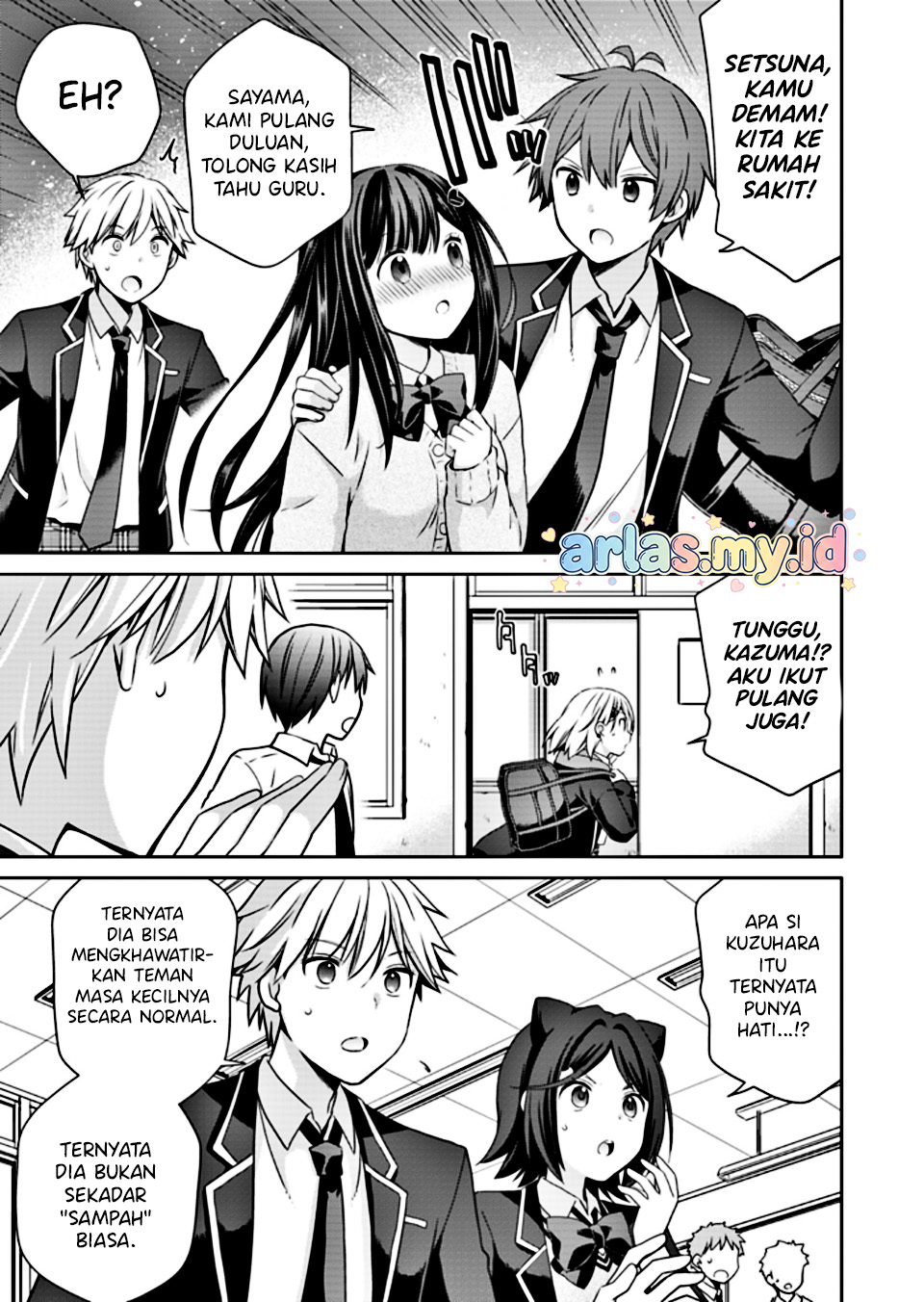 Osananajimi-tachi ga Ninki Idol ni Natta: Amaama na Kanojo-tachi wa Ore ni Mitsuide Kureteiru Chapter 2.1 - halaman 10