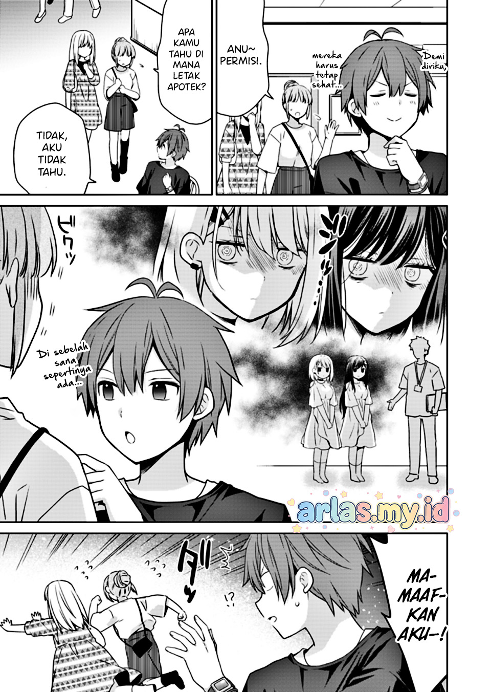 Osananajimi-tachi ga Ninki Idol ni Natta: Amaama na Kanojo-tachi wa Ore ni Mitsuide Kureteiru Chapter 2.2 - halaman 10