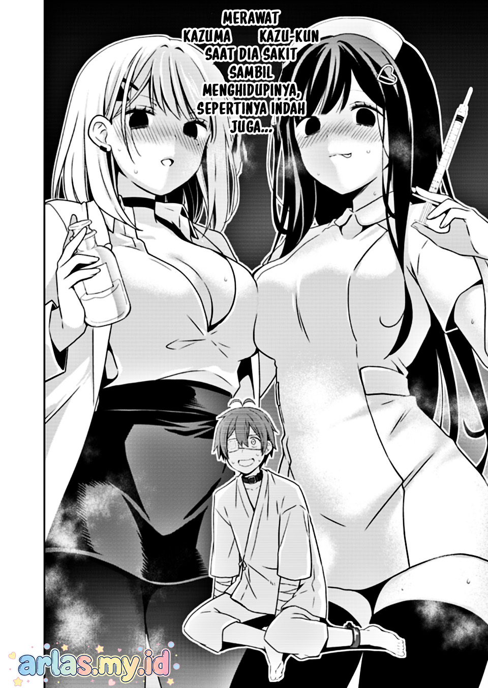Osananajimi-tachi ga Ninki Idol ni Natta: Amaama na Kanojo-tachi wa Ore ni Mitsuide Kureteiru Chapter 2.2 - halaman 13