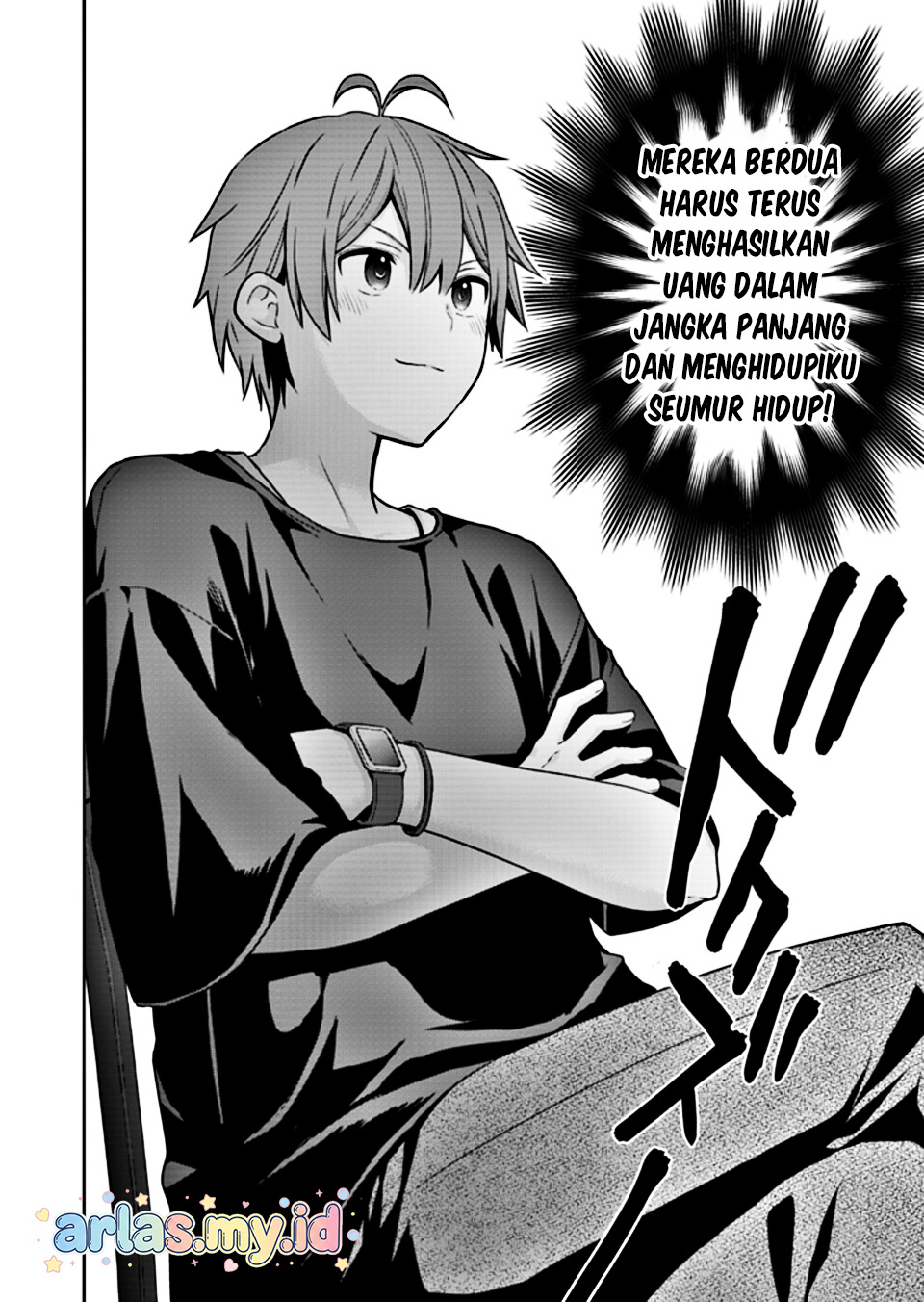 Osananajimi-tachi ga Ninki Idol ni Natta: Amaama na Kanojo-tachi wa Ore ni Mitsuide Kureteiru Chapter 2.2 - halaman 9