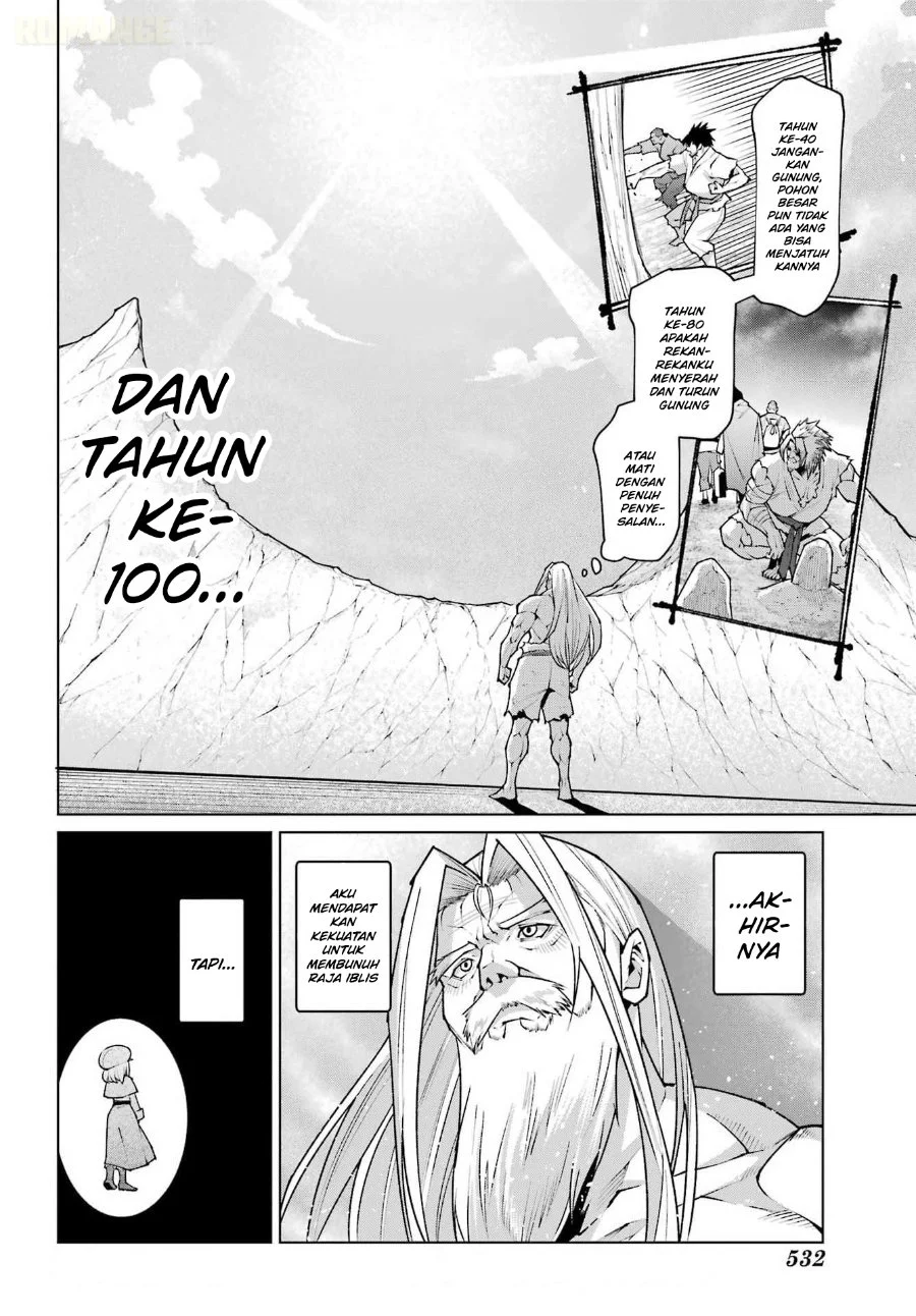 Osananajimi to no Yakusoku wo Hatasu Tame ni Hyakunen Shugyo Shita Rouyuusha, Nokori no Jumyou de Maou wo Utsu Chapter 1 - halaman 12