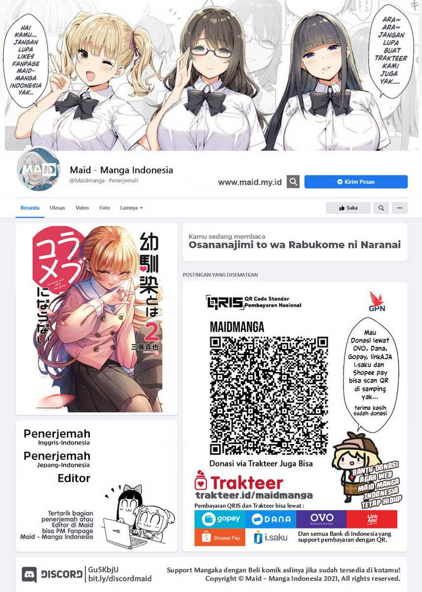 Osananajimi to wa Rabukome ni Naranai Chapter 15 - halaman 2