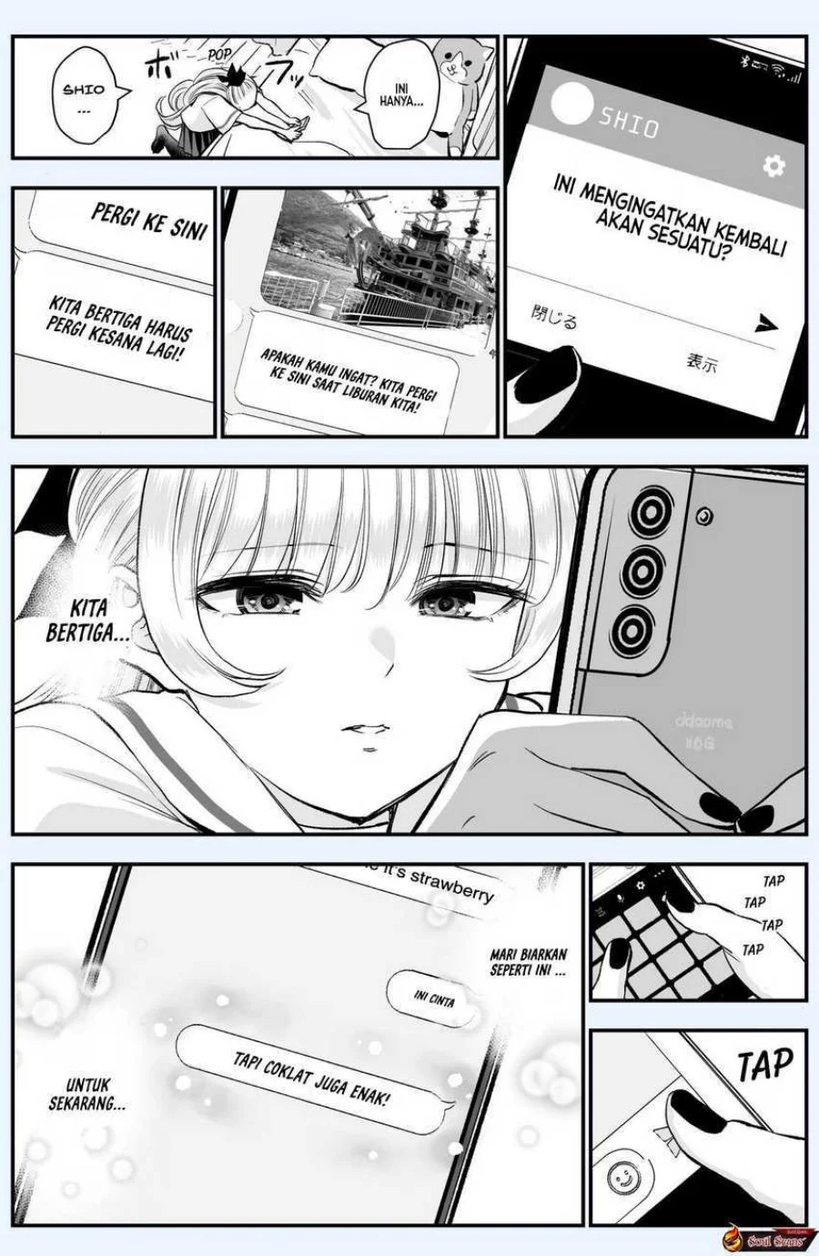 Osananajimi to wa Rabukome ni Naranai Chapter 22.5 - halaman 3