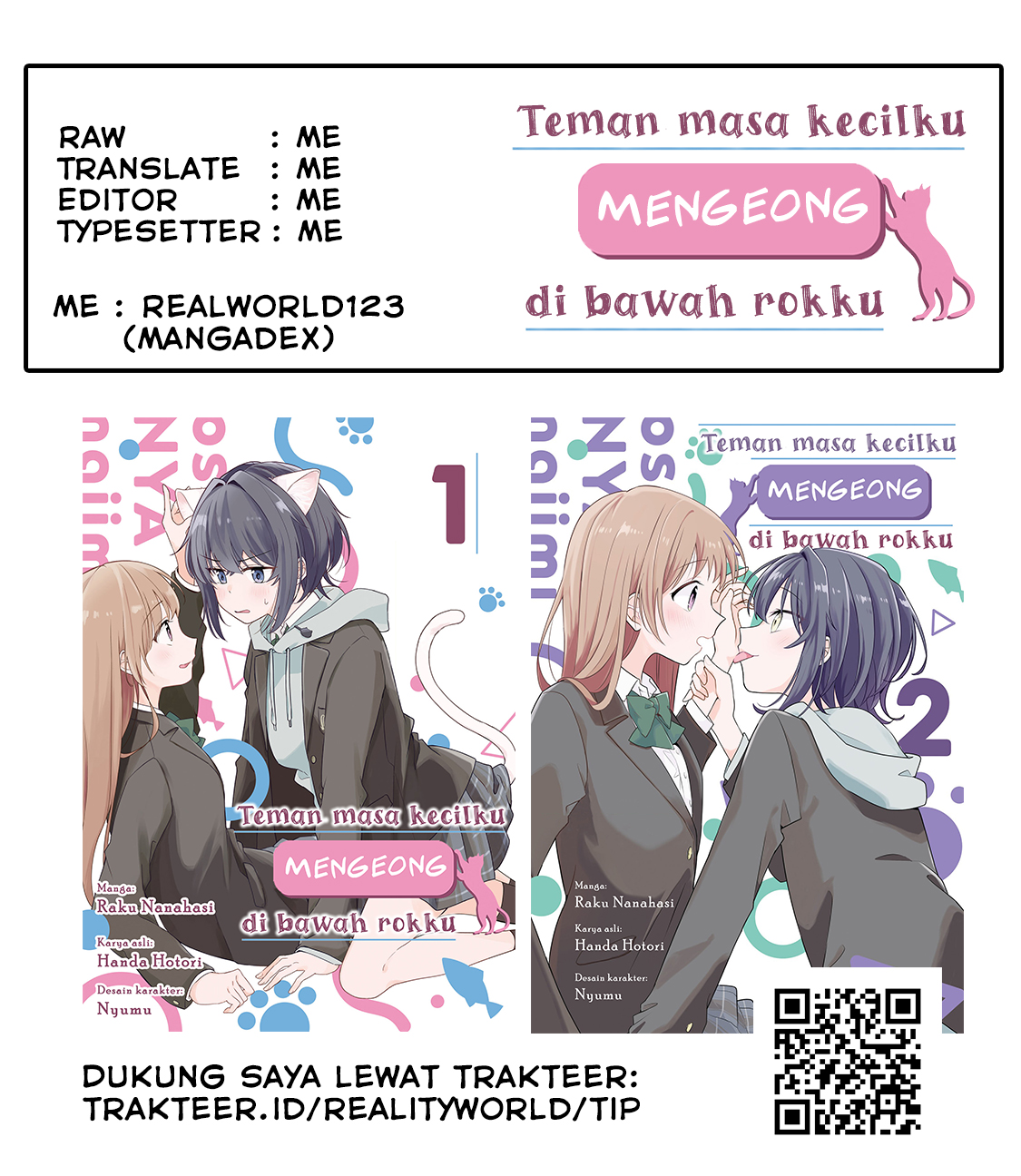 Osananajimi wa, Nyaa to Naite Skirt no Naka Chapter 11 - halaman 33