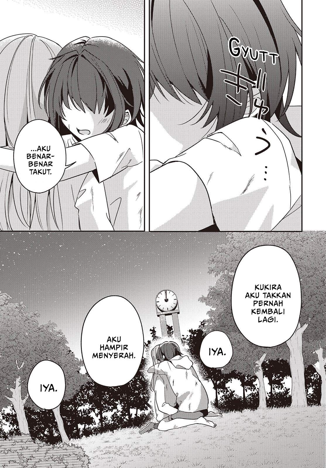 Osananajimi wa, Nyaa to Naite Skirt no Naka Chapter 13 - halaman 31