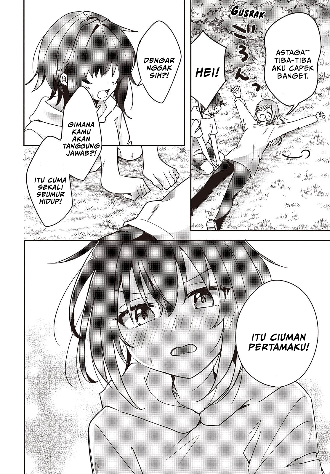 Osananajimi wa, Nyaa to Naite Skirt no Naka Chapter 13 - halaman 36