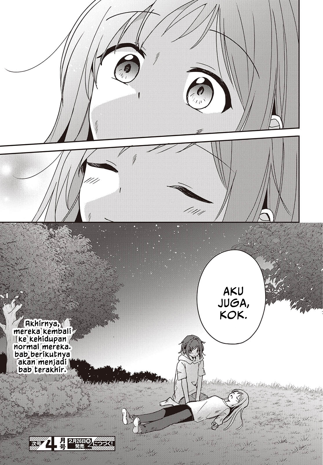 Osananajimi wa, Nyaa to Naite Skirt no Naka Chapter 13 - halaman 37